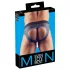 Svenjoyment - avatud jock-strap aluspüksid - must-sinine - M