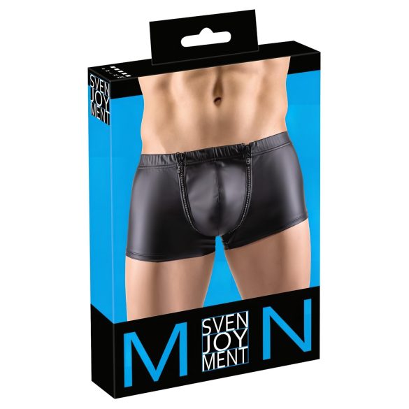 Svenjoyment - kivikestega lukuga matt bokserid (must) - M