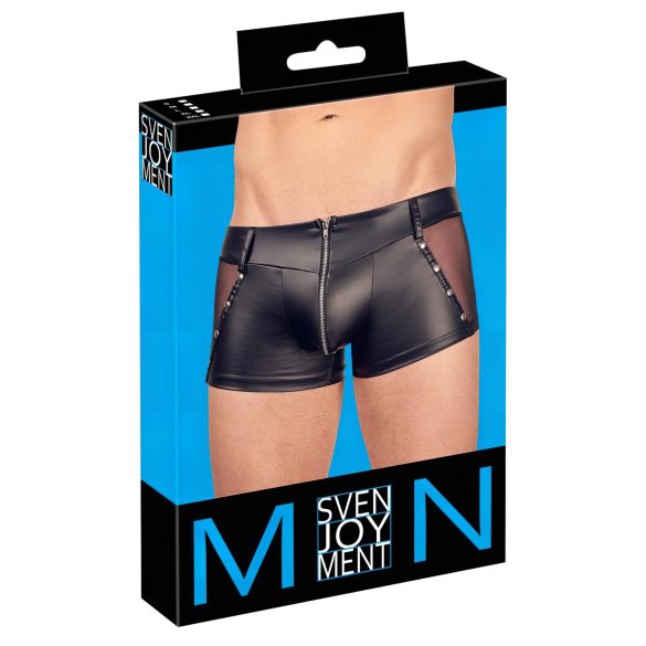 Svenjoyment - läikivad bokserid (must) - L