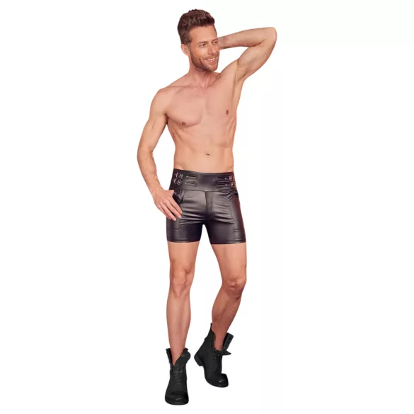 NEK - meeste pikad shortsid - metallist pannal - must - M