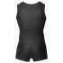 Svenjoyment - varrukesteta lühike meeste overall (must) - 2XL