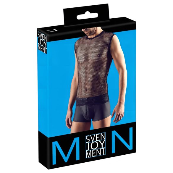 Svenjoyment - võrktopp (must)