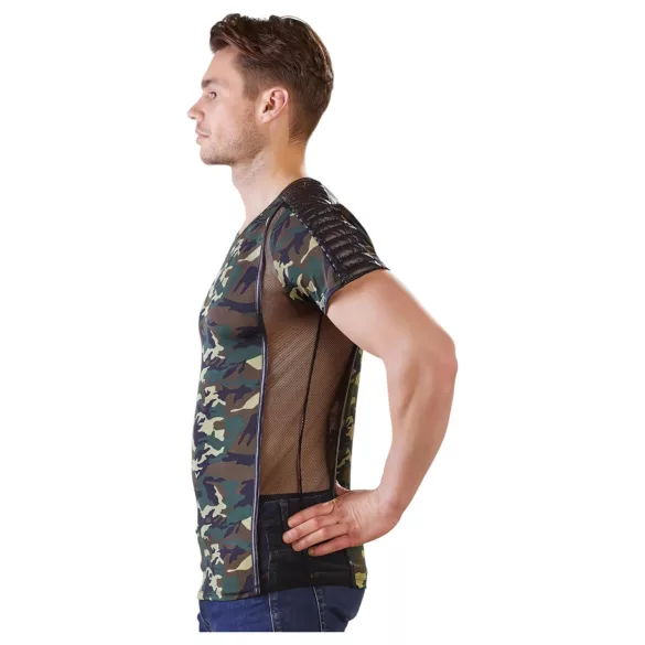 NEK - mehelik kamuflaaž T-särk (roheline-pruun) - 2XL