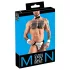 Svenjoyment - meeste kelneri stringid komplekt - must-valge - M