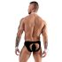Svenjoyment - Meeskelneri stringikostüümikomplekt (must-valge) - XL