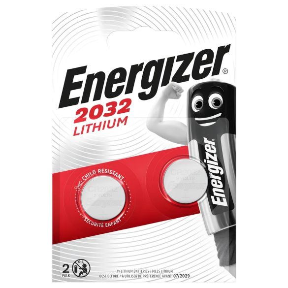 Energizer CR2032 patarei komplekt (2 tk)