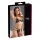 Cottelli - avatud pitsist pesukomplekt - must - M