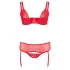 Cottelli Plus Size - muudetav pesuduo (punane)