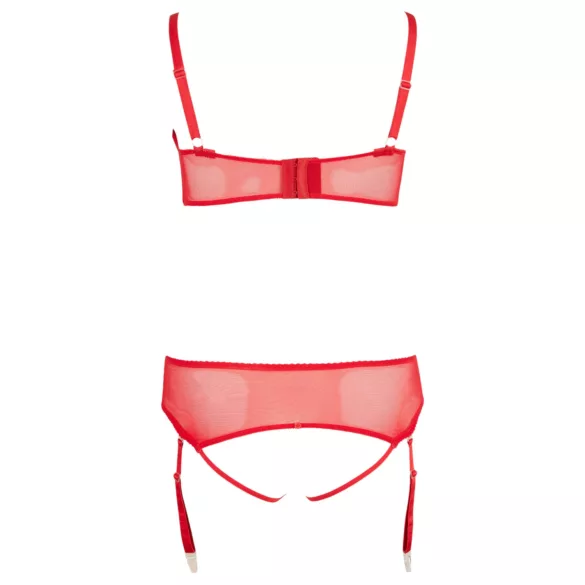 Cottelli Plus Size - muudetav pesuduo (punane)