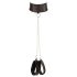 Cottelli Bondage - pitsiline läikiv pesukomplekt (4 osaline)