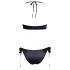Cottelli - must bikini rinnahoidja komplekt