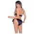 Cottelli - must bikini rinnahoidja komplekt
