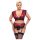 Cottelli Bondage Plus Size - pitsiline rinnahoidja komplekt (punane)
