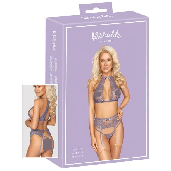 Suudlevalt kaunis - pitsist pesukomplekt (lilla)