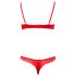 Cottelli - Kirglik push-up komplekt - 80B/M