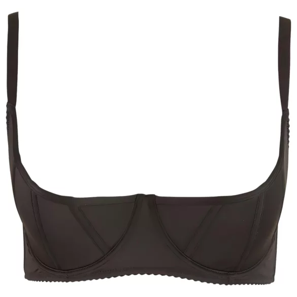 Cottelli Plus Size - tugikaartega rinnahoidja - must - 95F