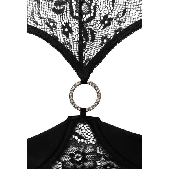 Cottelli - avatud rinnahoidja komplekt - must - 80B/M