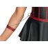 Cottelli Bondage - läikiv komplekt ja käeraud (must) - M