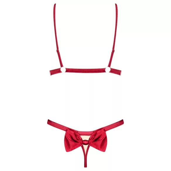 Obsessive - naiste pesukomplekt - seksikas punane pesu - L/XL
