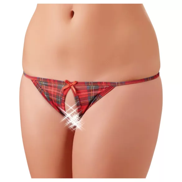 Cottelli - seksikas koolitüdruku kostüüm - rinnahoidja komplekt - M