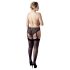 Cottelli Plus Size - pitsdetailidega sukapaelapüksid (must) - XXL