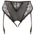 Cottelli Plus Size - pitsdetailidega sukapaelapüksid (must) - XXXXL