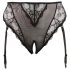 Cottelli Plus Size - pitsdetailidega sukapaelapüksid (must) - XXXXL