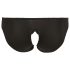 Cottelli Plus Size - pitsist avatud püksikud (mustad)