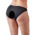 Cottelli Plus Size - pitsist avatud püksikud (mustad)