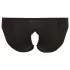 Cottelli Plus Size - pitsist avatud püksikud (mustad) - XL
