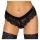Cottelli Party - kett, pitsiline string (must) - L
