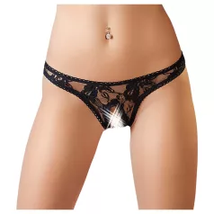 Cottelli - stringid naistele - pitsist - must