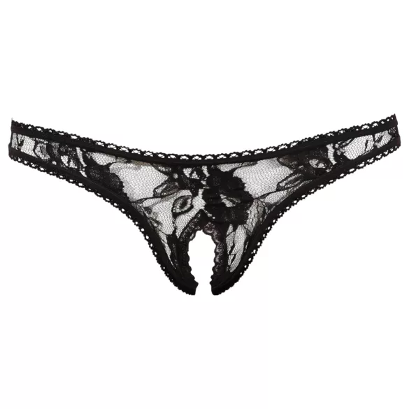 Cottelli - stringid naistele - pitsist - must - M