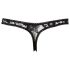 Cottelli - Seksikas pitsiline string (must) - L