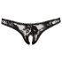 Cottelli - Seksikas pitsiline string (must) - L