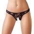 Cottelli - Seksikas pitsiline string (must) - L