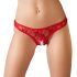 Cottelli - Seksis stringid pitsist (punane) - XL