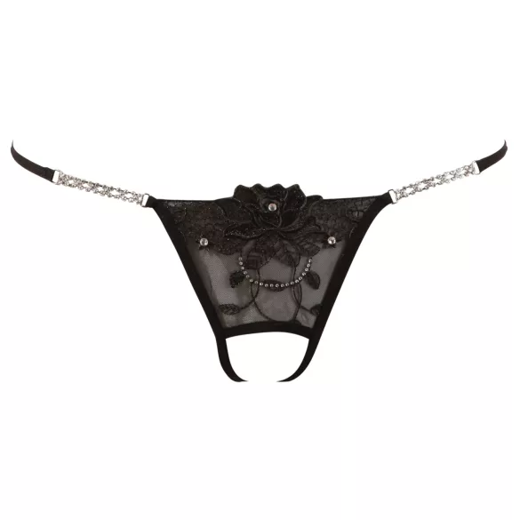 Cottelli - avatud stringid - sädelev lillemuster - M/L