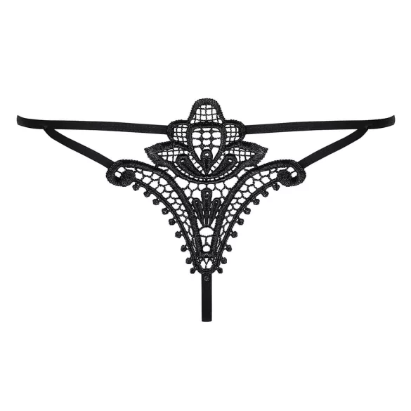 Obsessive Luiza - stringid - lilleline muster - must - L/XL
