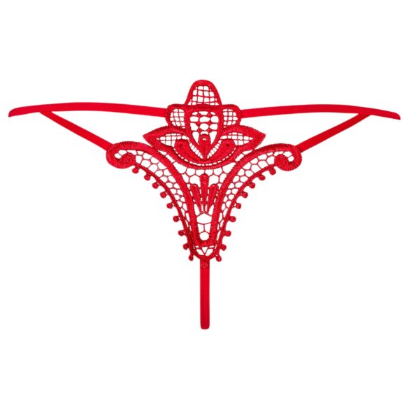 Obsessive Luiza - tulbaani stringid (punane)