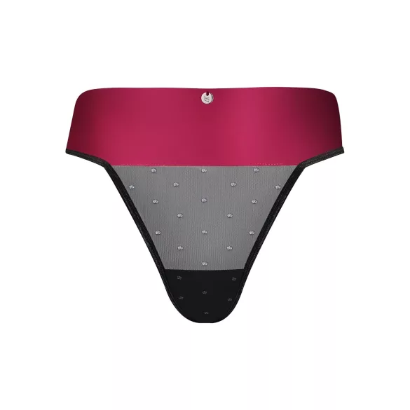 Obsessive - stringid - lipsuga - punane - L/XL
