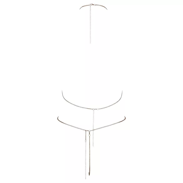 Cottelli - kivikestega kehabikiinid - hõbedane