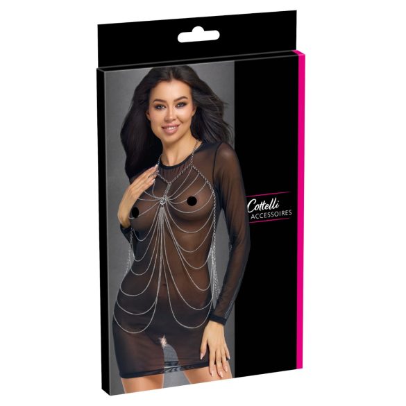 Cottelli - hõbedane ketti kehadisain