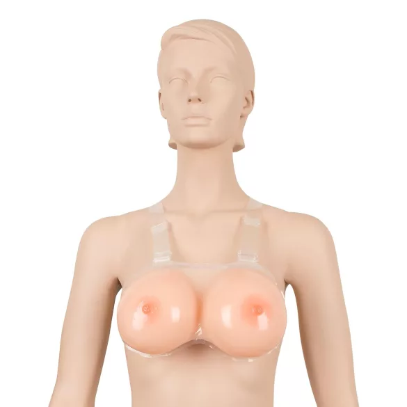 Cottelli - silikoonist push-up rinnahoidja rindu kinnitatav 2x600g