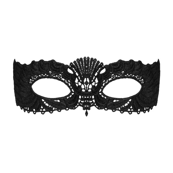 Obsessive - naiste veneetsia mask - tikandiga - must
