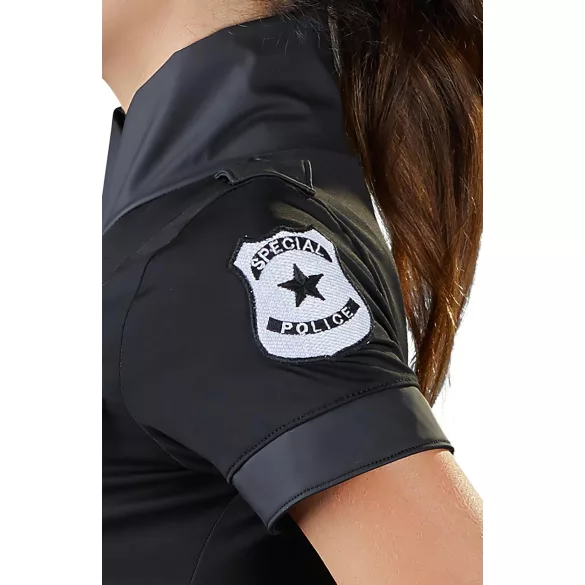 Cottelli Police - naispolitseiniku kostüüm - must kleit
