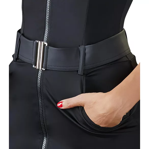 Cottelli Police - naispolitseiniku kostüüm - must kleit