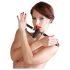 Bad Kitty - silikoonist suu gag väike dildo (must)