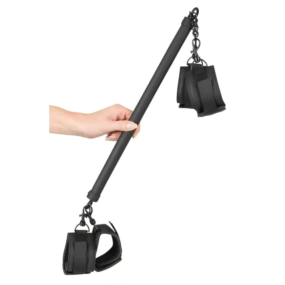 Fetish - kunstnahast sidumisriba komplekt 6-osaline - must