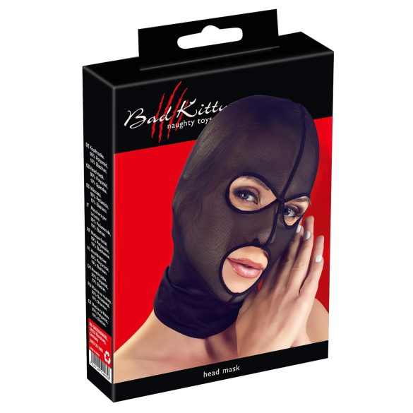 Bad Kitty - võrk mask (must)